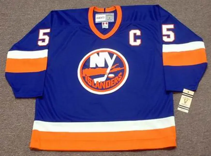DENIS POTVIN New York Islanders 1982 CCM Vintage Throwback NHL Hockey Jersey