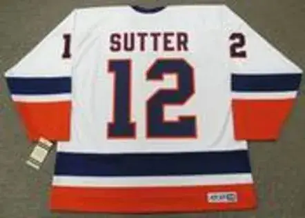 DUANE SUTTER New York Islanders 1982 CCM Vintage Home NHL Hockey Jersey 