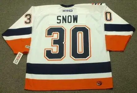 GARTH SNOW New York Islanders 2002 CCM Throwback Home NHL Jersey 