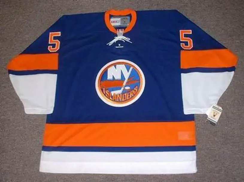 JASON BLAKE New York Islanders 1970’s CCM Vintage Throwback Away Hockey Jersey