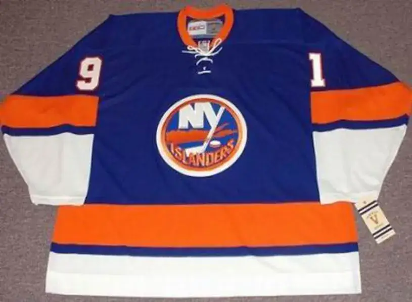 JOHN TAVARES New York Islanders 1970’s CCM Vintage Throwback Hockey Jersey