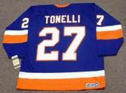 JOHN TONELLI New York Islanders 1982 CCM Vintage Throwback NHL Hockey Jersey 