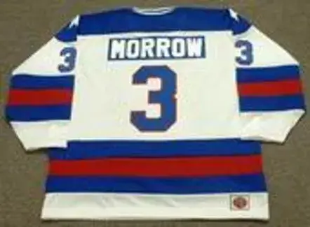 KEN MORROW 1980 USA Olympic Hockey Jersey 