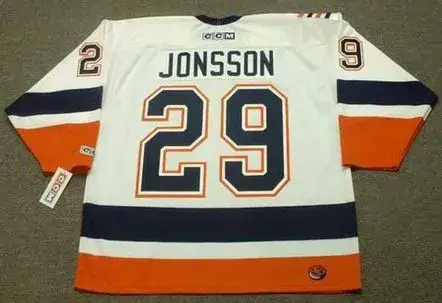 KENNY JONSSON New York Islanders 1999 Home CCM Throwback Hockey Jersey 