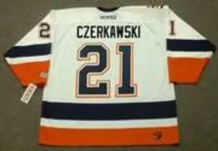 MARIUSZ CZERKAWSKI New York Islanders 1999 CCM Throwback Hockey Jersey 