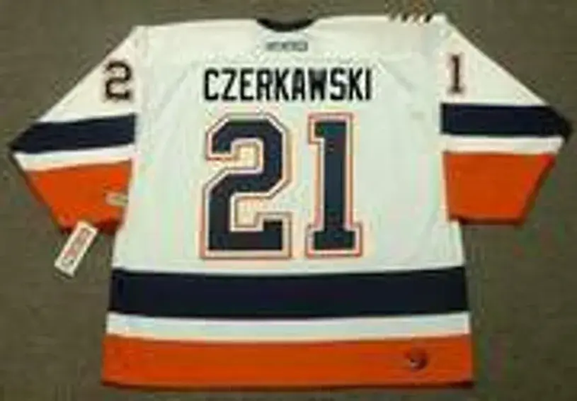 MARIUSZ CZERKAWSKI New York Islanders 1999 CCM Throwback Hockey Jersey 
