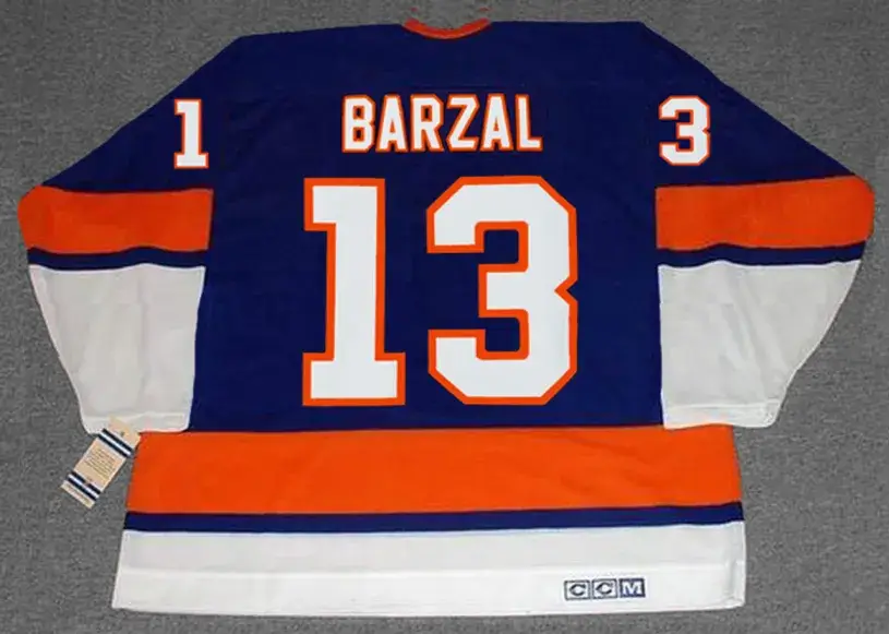 MATHEW BARZAL New York Islanders Home CCM NHL Hockey Jersey 