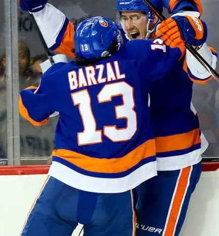 MATHEW BARZAL New York Islanders Home CCM NHL Hockey Jersey 