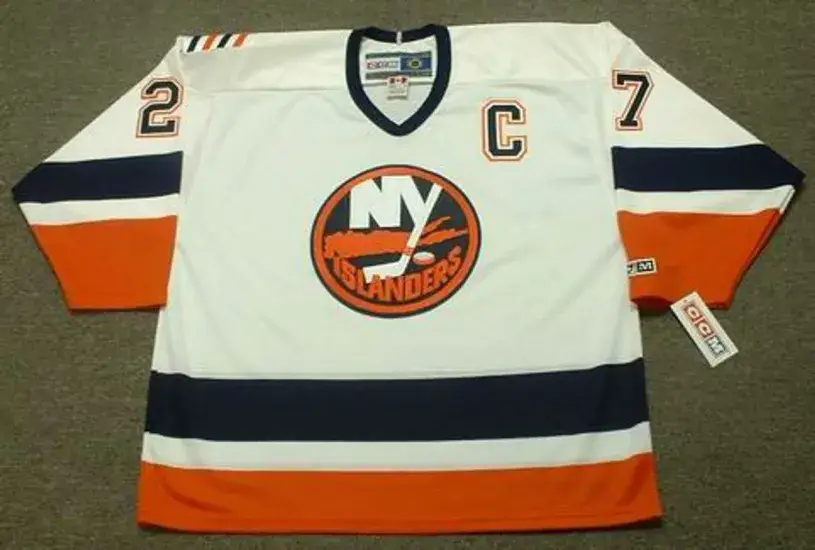 MICHAEL PECA New York Islanders 2001 CCM Throwback Home NHL Jersey