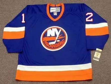 MICK VUKOTA New York Islanders 1993 Away CCM Vintage Throwback NHL Hockey Jersey