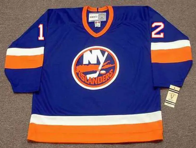 MICK VUKOTA New York Islanders 1993 Away CCM Vintage Throwback NHL Hockey Jersey