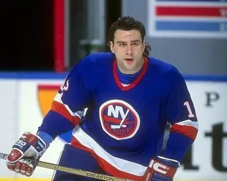 MICK VUKOTA New York Islanders 1993 Away CCM Vintage Throwback NHL Hockey Jersey 