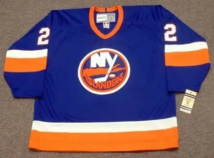 MIKE BOSSY New York Islanders 1982 Away CCM NHL Vintage Throwback Jersey