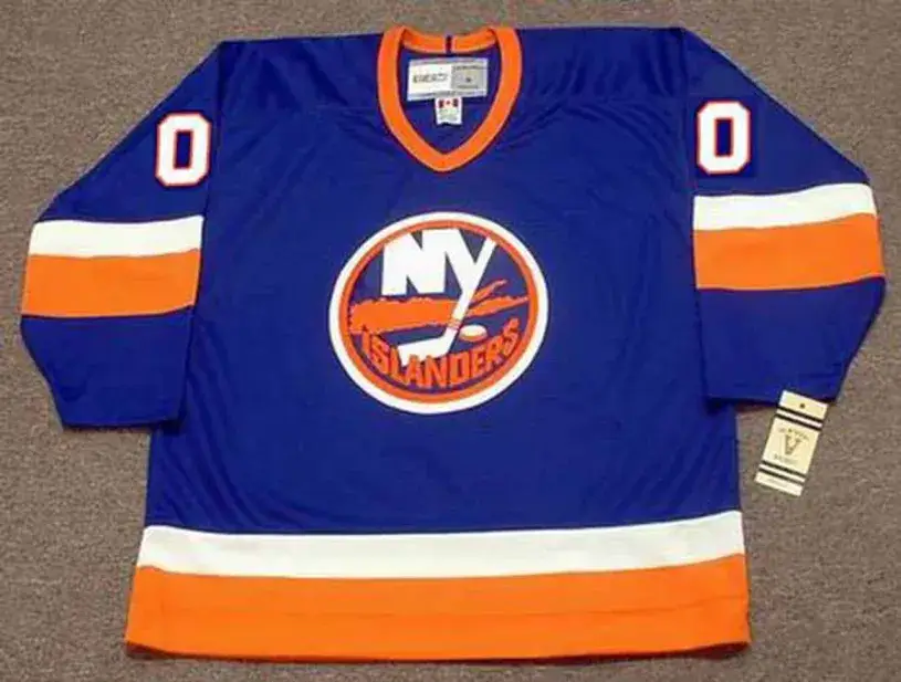 NEW YORK ISLANDERS 1980’s Away CCM Throwback Jersey Customized “Any Name & Number(s)”