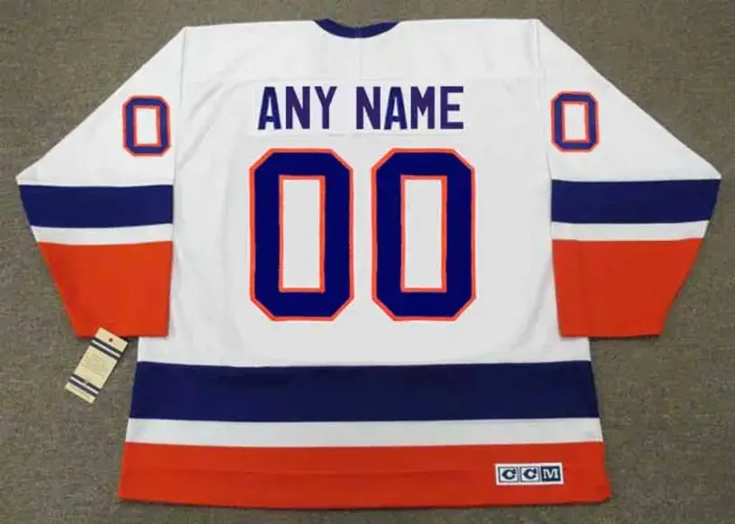 NEW YORK ISLANDERS 1990’s Home CCM Vintage Jersey Customized “Any Name & Number(s)” 