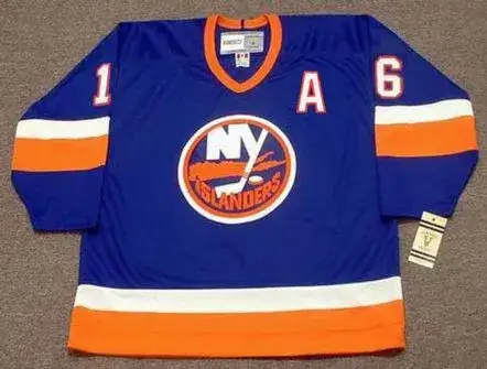 PAT LAFONTAINE New York Islanders 1990 Away CCM Throwback NHL Hockey Jersey