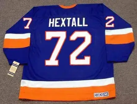 RON HEXTALL New York Islanders 1993 Away CCM Vintage Throwback NHL Hockey Jersey 