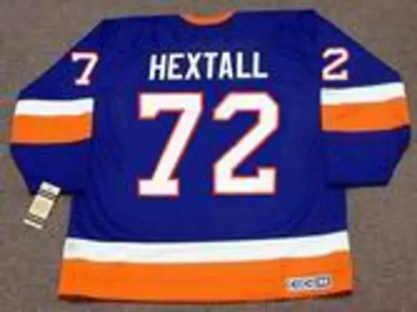 RON HEXTALL New York Islanders 1993 Away CCM Vintage Throwback NHL Hockey Jersey 