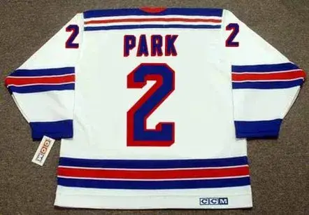 BRAD PARK New York Rangers 1972 Home CCM Throwback NHL Hockey Jersey 