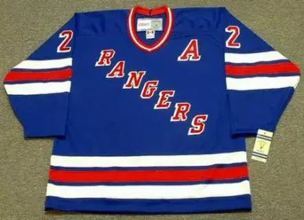 BRIAN LEETCH New York Rangers 1990’s CCM Vintage Throwback NHL Hockey Jersey