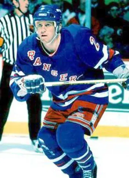 BRIAN LEETCH New York Rangers 1990’s CCM Vintage Throwback NHL Hockey Jersey 
