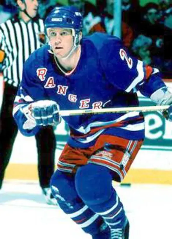 BRIAN LEETCH New York Rangers 1990’s CCM Vintage Throwback NHL Hockey Jersey 