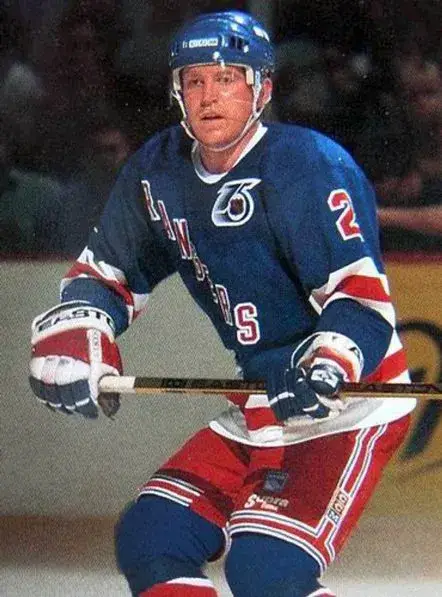 BRIAN LEETCH New York Rangers 1991 CCM Vintage Throwback NHL Hockey Jersey 