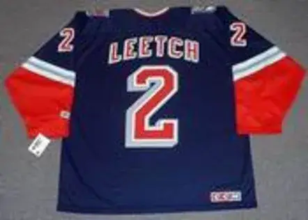 BRIAN LEETCH New York Rangers 1996 Alternate CCM NHL Vintage Throwback Jersey 