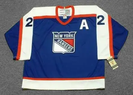 BRIAN LEETCH New York Rangers 2003 CCM Vintage Throwback NHL Hockey Jersey