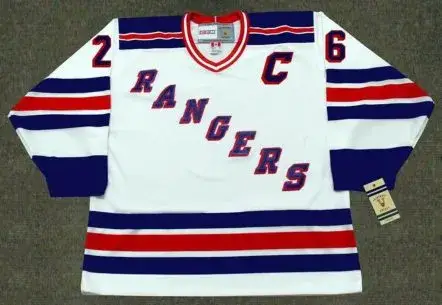 DAVE MALONEY New York Rangers 1979 CCM Vintage Home NHL Hockey Jersey