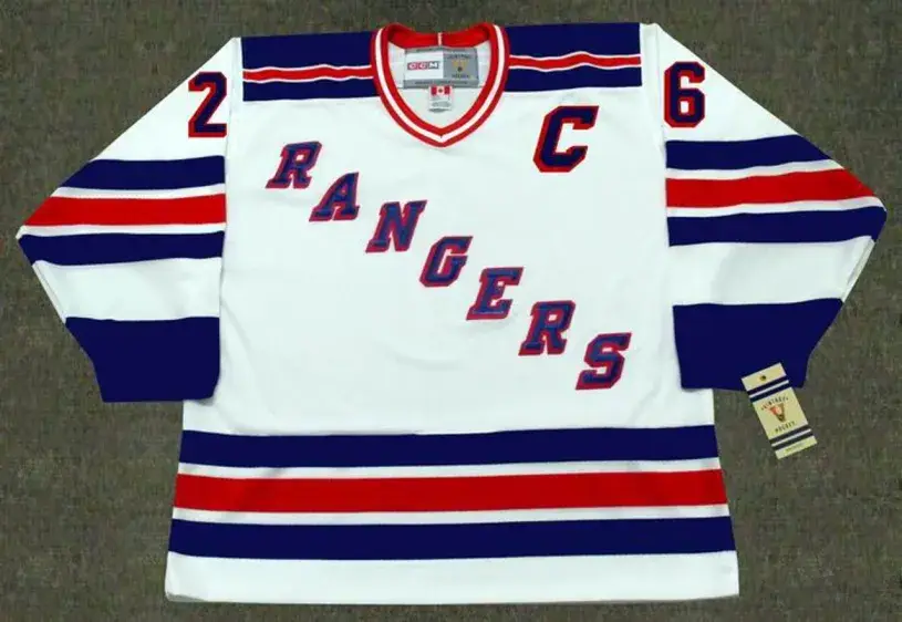 DAVE MALONEY New York Rangers 1979 CCM Vintage Home NHL Hockey Jersey