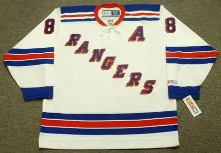 ERIC LINDROS New York Rangers 2002 CCM Throwback Home NHL Jersey