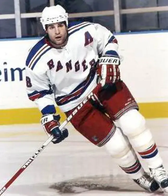 ERIC LINDROS New York Rangers 2002 CCM Throwback Home NHL Jersey 