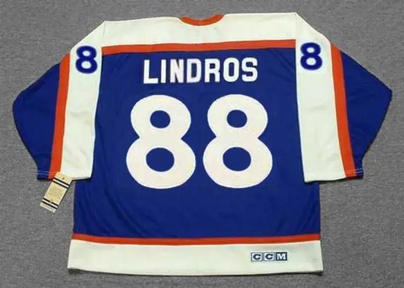 ERIC LINDROS New York Rangers 2003 CCM Vintage Throwback NHL Hockey Jersey 