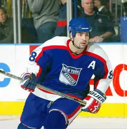 ERIC LINDROS New York Rangers 2003 CCM Vintage Throwback NHL Hockey Jersey 