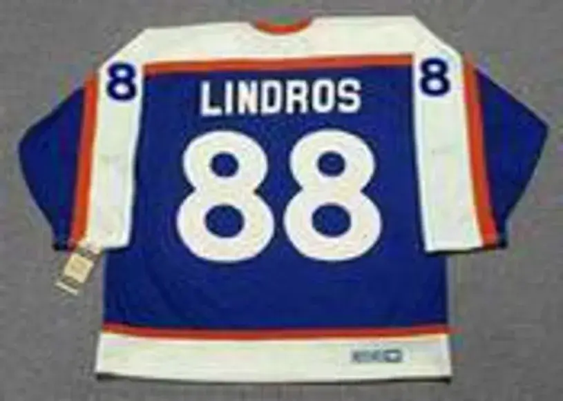 ERIC LINDROS New York Rangers 2003 CCM Vintage Throwback NHL Hockey Jersey 