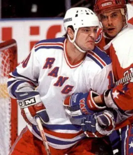 ESA TIKKANEN New York Rangers 1993 CCM Vintage Home NHL Hockey Jersey 
