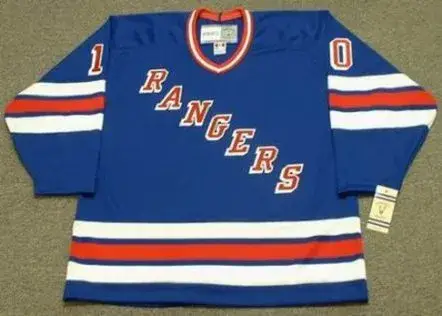 GUY LAFLEUR New York Rangers 1988 CCM Away Vintage Throwback NHL Hockey Jersey