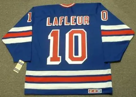 GUY LAFLEUR New York Rangers 1988 CCM Away Vintage Throwback NHL Hockey Jersey 