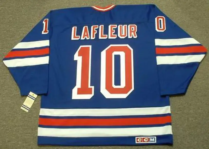 GUY LAFLEUR New York Rangers 1988 CCM Away Vintage Throwback NHL Hockey Jersey 