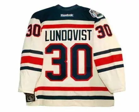 HENRIK LUNDQVIST New York Rangers Reebok 2012 “Winter Classic” NHL Jersey 