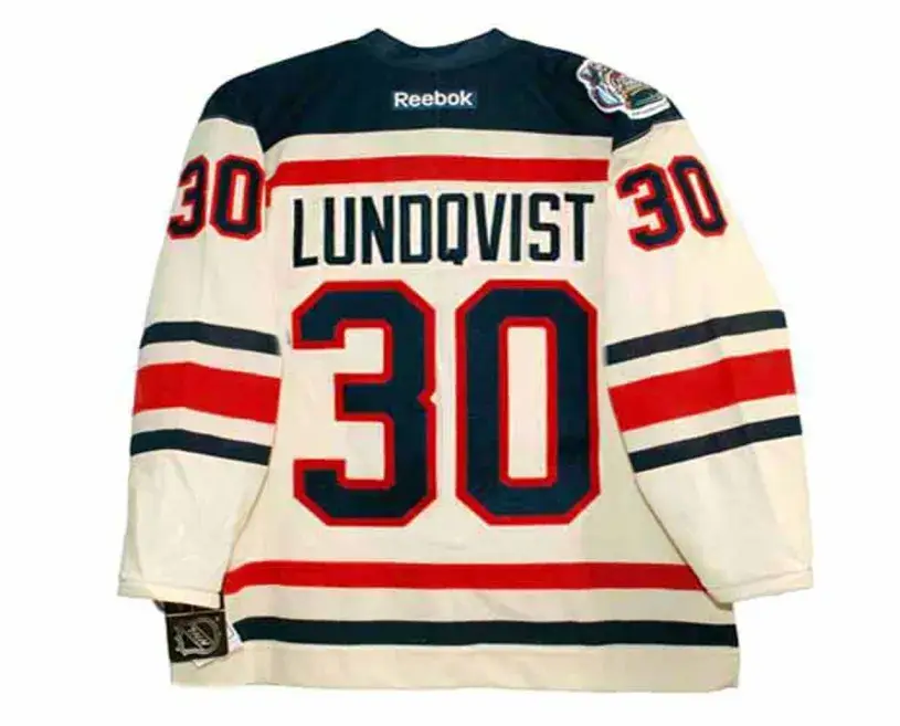 HENRIK LUNDQVIST New York Rangers Reebok 2012 “Winter Classic” NHL Jersey 