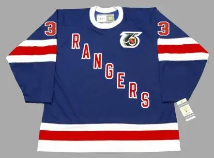 JAMES PATRICK New York Rangers 1991 CCM Vintage Throwback NHL Hockey Jersey