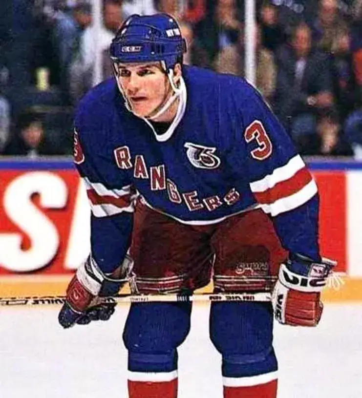JAMES PATRICK New York Rangers 1991 CCM Vintage Throwback NHL Hockey Jersey 