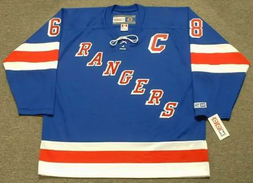 JAROMIR JAGR New York Rangers 2006 CCM Throwback NHL Hockey Jersey
