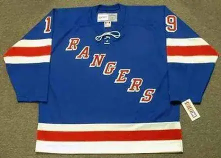 JEAN RATELLE New York Rangers 1972 Away CCM Throwback NHL Hockey Jersey