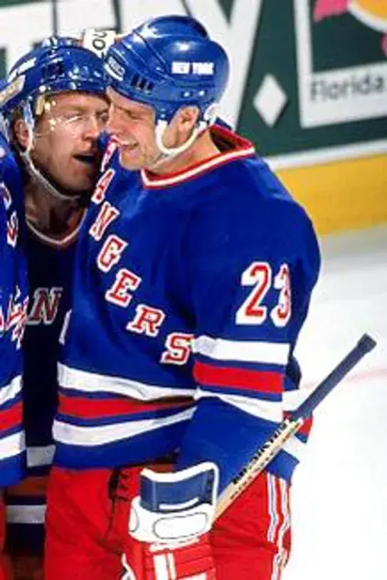 JEFF BEUKEBOOM New York Rangers 1990’s CCM Vintage Throwback NHL Hockey Jersey 