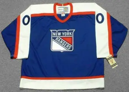 JOHN DAVIDSON New York Rangers 1978 CCM Vintage Throwback NHL Hockey Jersey