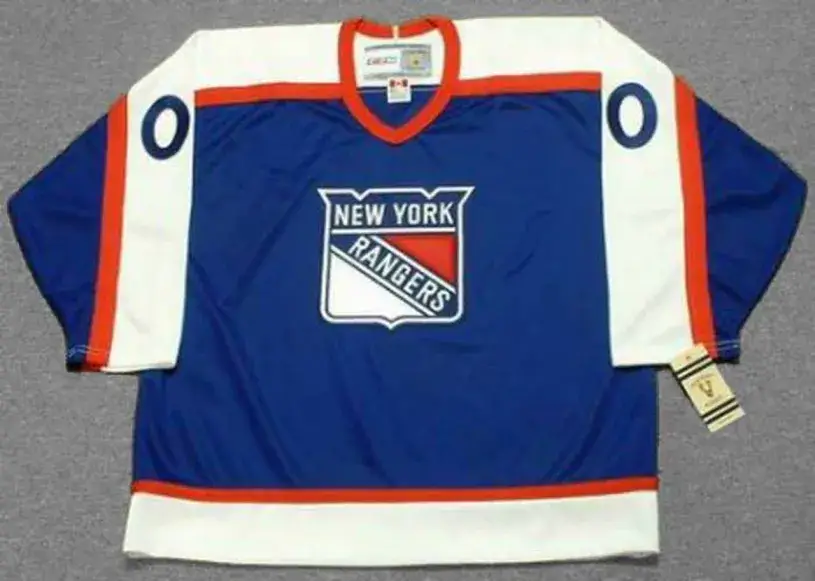 JOHN DAVIDSON New York Rangers 1978 CCM Vintage Throwback NHL Hockey Jersey
