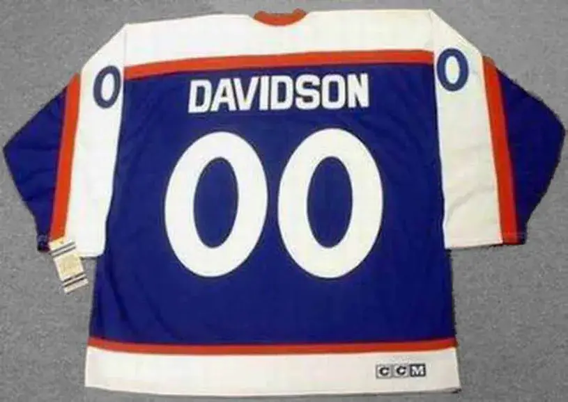 JOHN DAVIDSON New York Rangers 1978 CCM Vintage Throwback NHL Hockey Jersey 